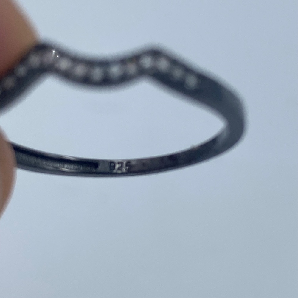 925 silver stackable Charmed Aroma rings size 9 - Picture 5 of 7
